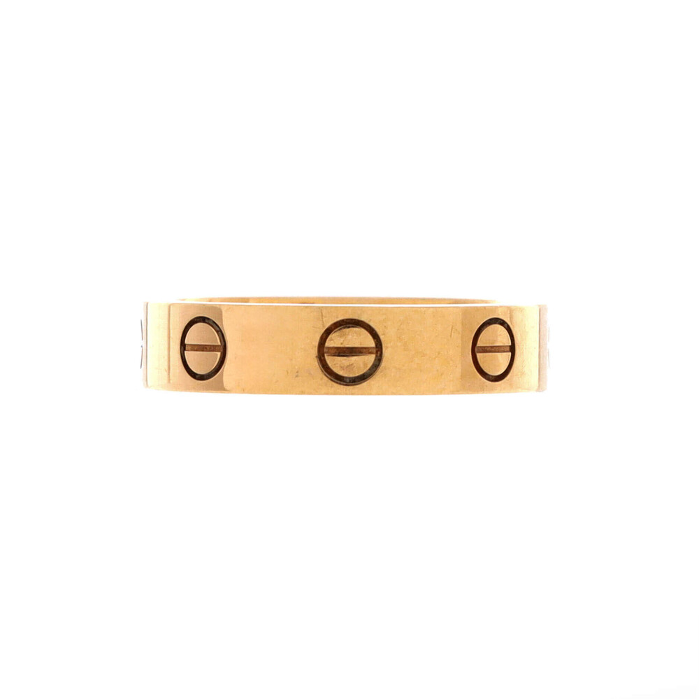 Cartier Love Wedding Band 1 Diamond Ring